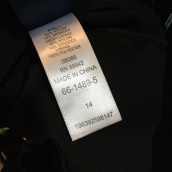 Swim 365 X Swimsuits For All NWOT Tank Overlay Swim Romper, 14 - Picture 8 of 8